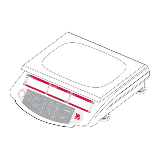 OHAUS Ranger Count 1000 Series Instruction Manual