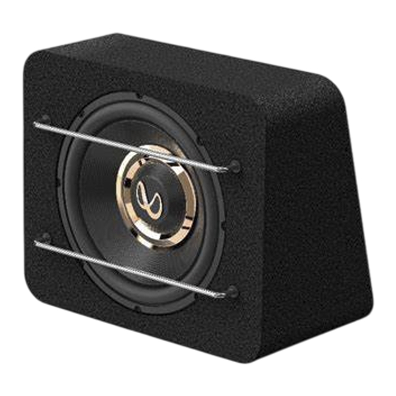 Harman Infinity PRIMUS 1270B Owner's Manual