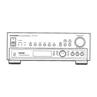 Pioneer VSX-505S Operating Instructions Manual