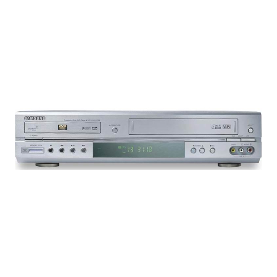 Samsung DVD-V2500 Instruction Manual