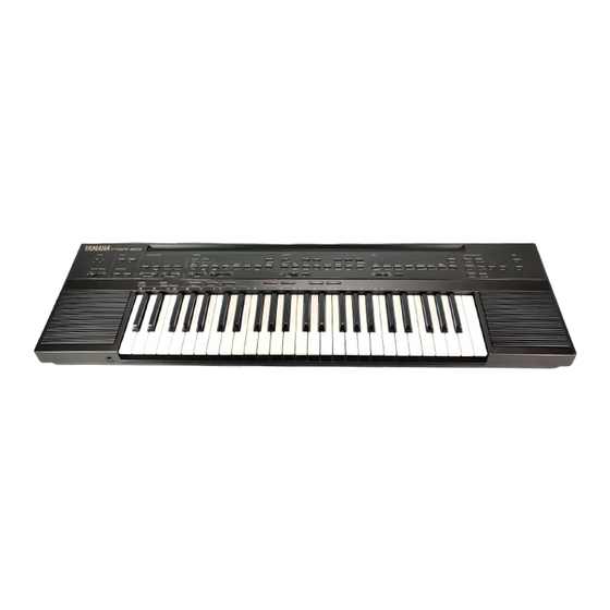 Yamaha PortaTone PSR-50 Owner's Manual