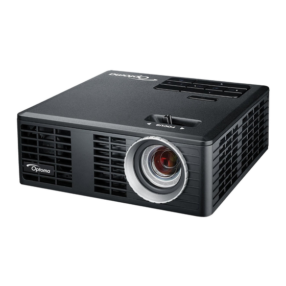 Optoma ML550 User Manual