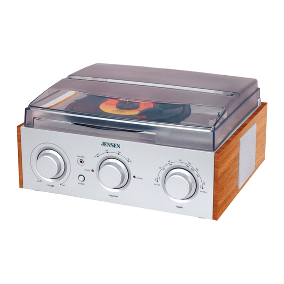 Jensen JTA-220 Instruction Manual