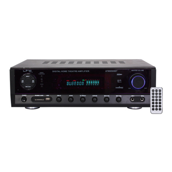 Ltc Audio ATM6500BT User Manual