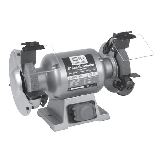 SIP 07625 Professional Bench Grinder Manuals