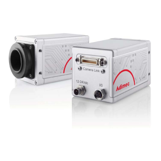 Adimec Camera Link OPAL Series Operating And Users Manual