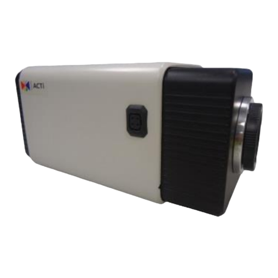 ACTi A21 Hardware Manual