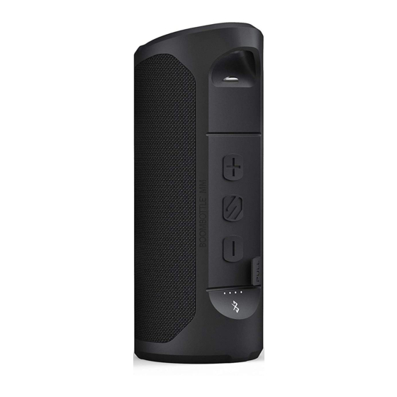 Scosche BOOMBOTTLE MM Manual
