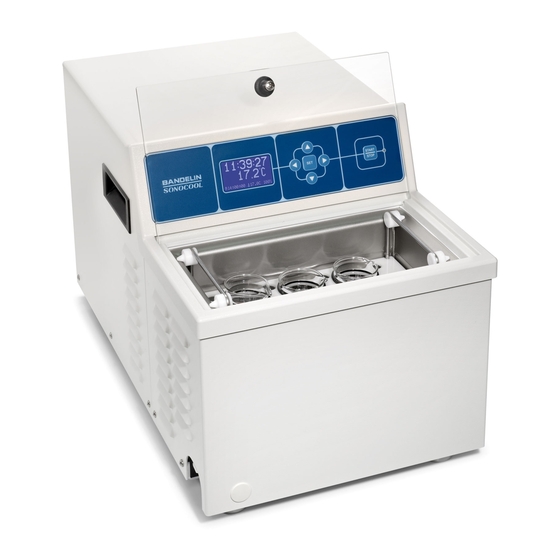 BANDELIN SONOCOOL 255 User Instructions