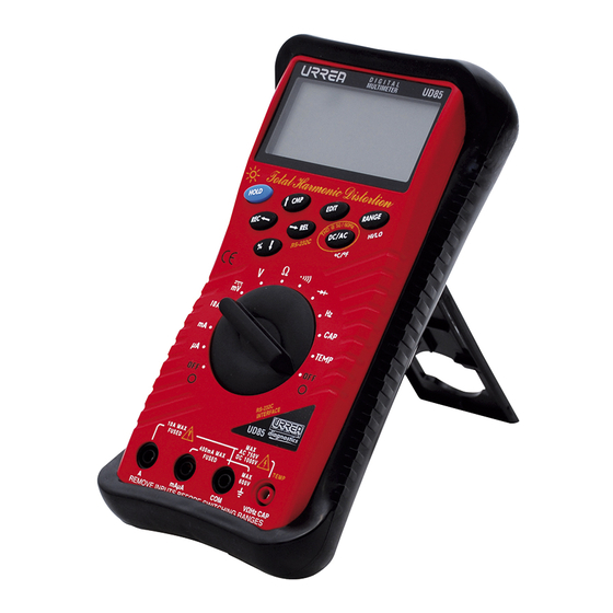 Urrea UD85 User Manual And Warranty
