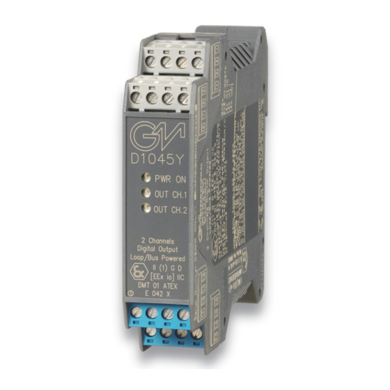 GMI D1045Y Instruction Manual