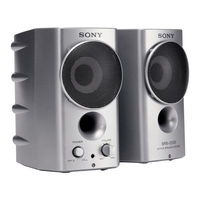 Sony SRS-Z500 Operating Instructions Manual