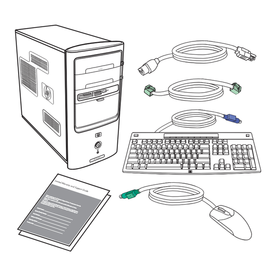 HP Media Center,Pavilion Media Center a1640 Quick Start