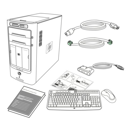 HP Media Center,Pavilion Media Center a1640 Quick Start