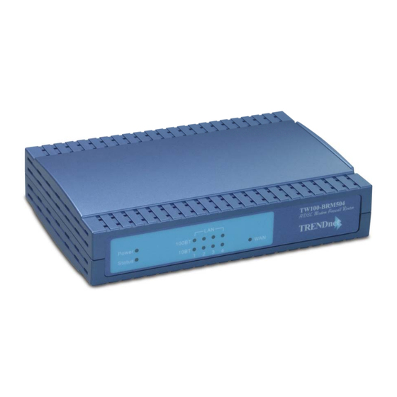 TRENDnet TW100-BRM504 User Manual