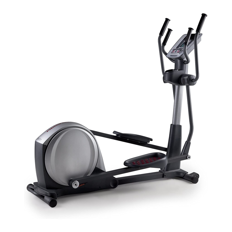 Proform 410 ce elliptical manual hot sale