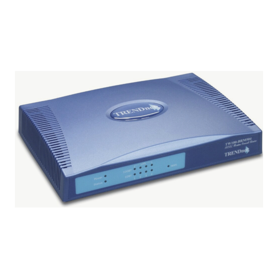 TRENDnet TW100-BRM504 Quick Installation Manual