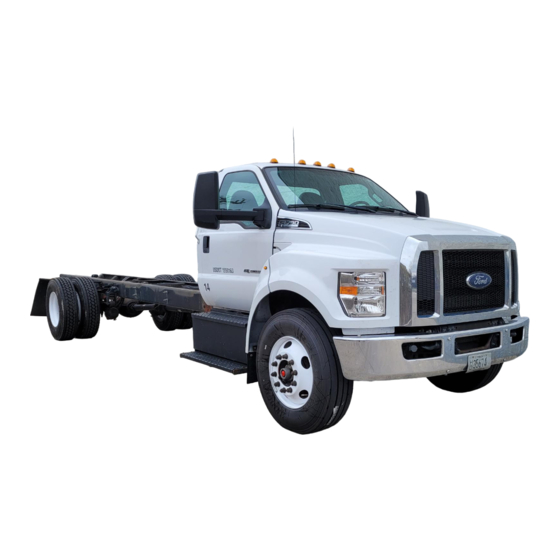 Ford F-650 2018 Owner's Manual