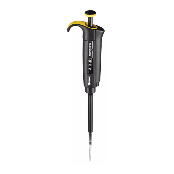 Thermo Scientific Finnpipette Instructions For Use Manual