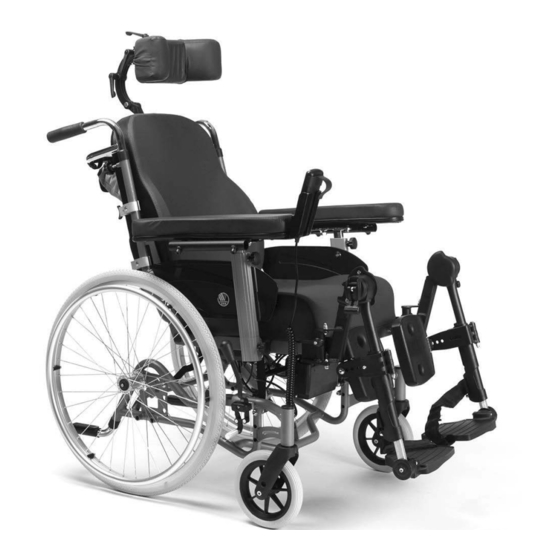 Vermeiren Inovys II E Comfort Wheelchair Manuals
