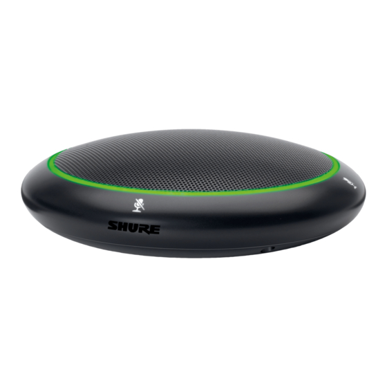 Shure Advance MXA310 Manual