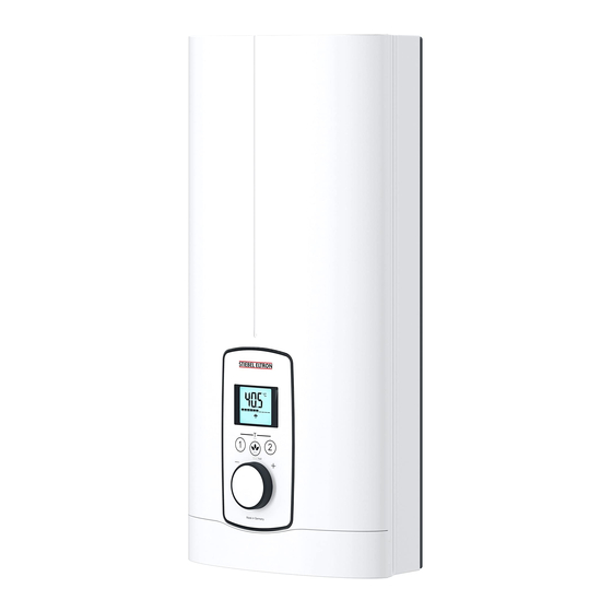 STIEBEL ELTRON DEL 18/21/24 Plus Operation And Installation