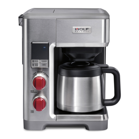 Wolf Gourmet WGCM100S Use & Care Manual