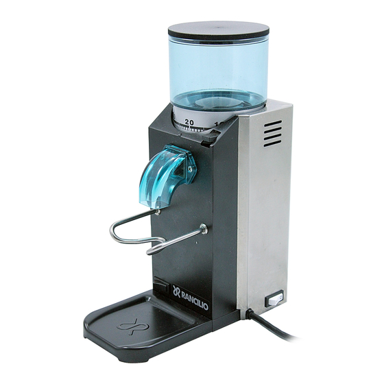 Rancilio Rocky Installation And User Manual