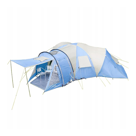 skandika outdoor TORSKEN 8 Setup Instruction