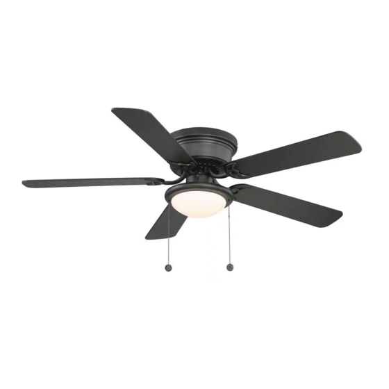 HOMEDEPOT Hugger AL383LED-BK Use And Care Manual