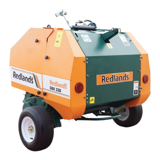 Redlands SBA 330 Operator's Manual