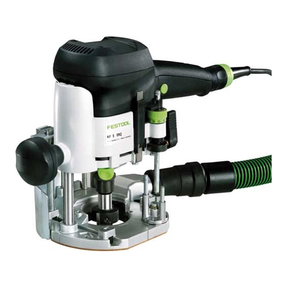 Festool KF 5 EBQ Original Operating Manual/Spare Parts List