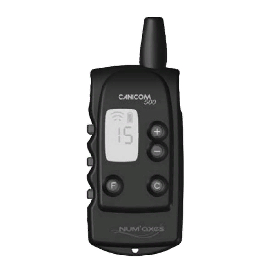 Num'axes Canicom 500 User Manual