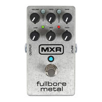 mxr M116 Fullbore Metal User Manual