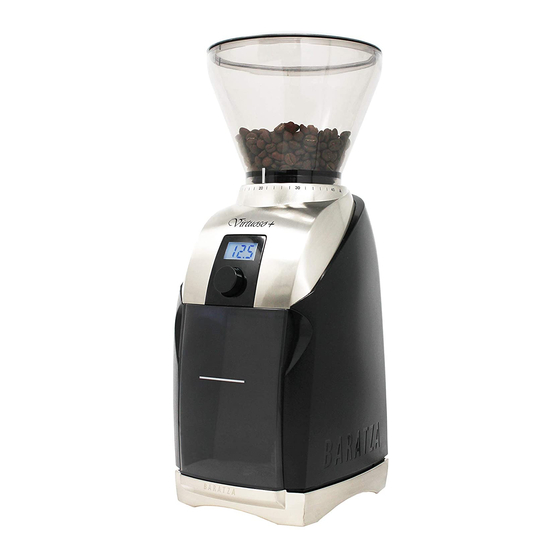 Baratza VIRTUOSO+ Quick Start Manual