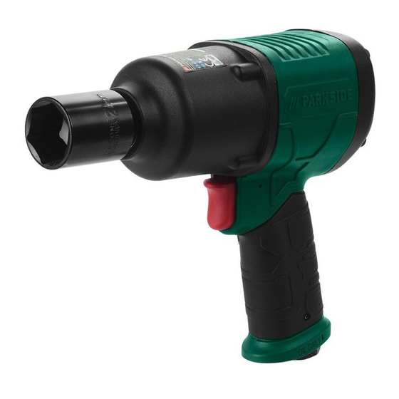 Parkside PDSS 400 A1 Air Impact Wrench Manuals