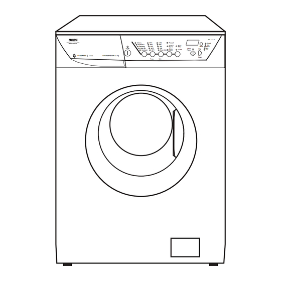 Zanussi ZWF 1217 W Instruction Booklet