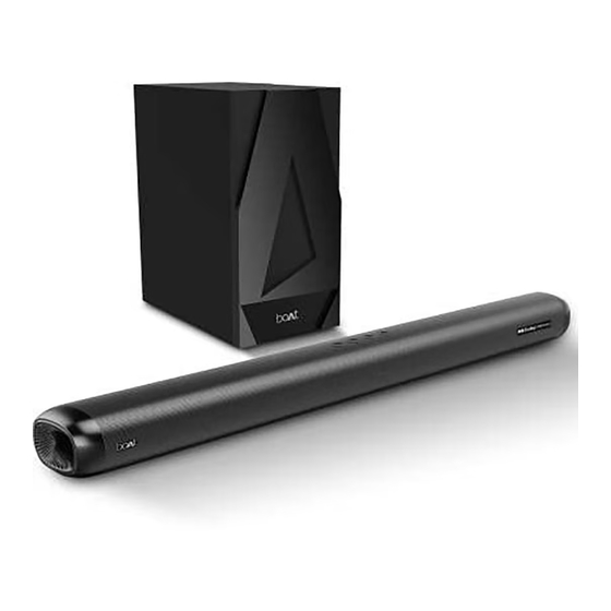 boAt AAVANTE BAR 4000DA Soundbar Manuals