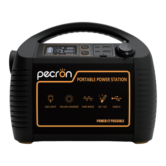 Pecron P500 User Manual