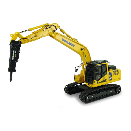 Komatsu PC210-11 Operation & Maintenance Manual