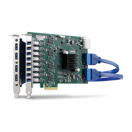 ADLINK Technology PCIe-U300 Series User Manual