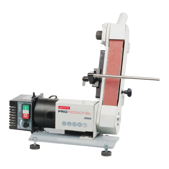 Axminster PROFESSIONAL AP50UE Manual