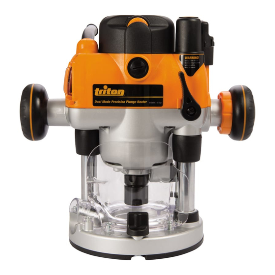 Triton TR205456 Operating And Safety Instructions Manual