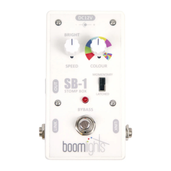 BOOMLIGHTS SB-1 User Manual