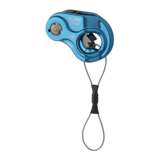 Wild Country ROPEMAN User Manual