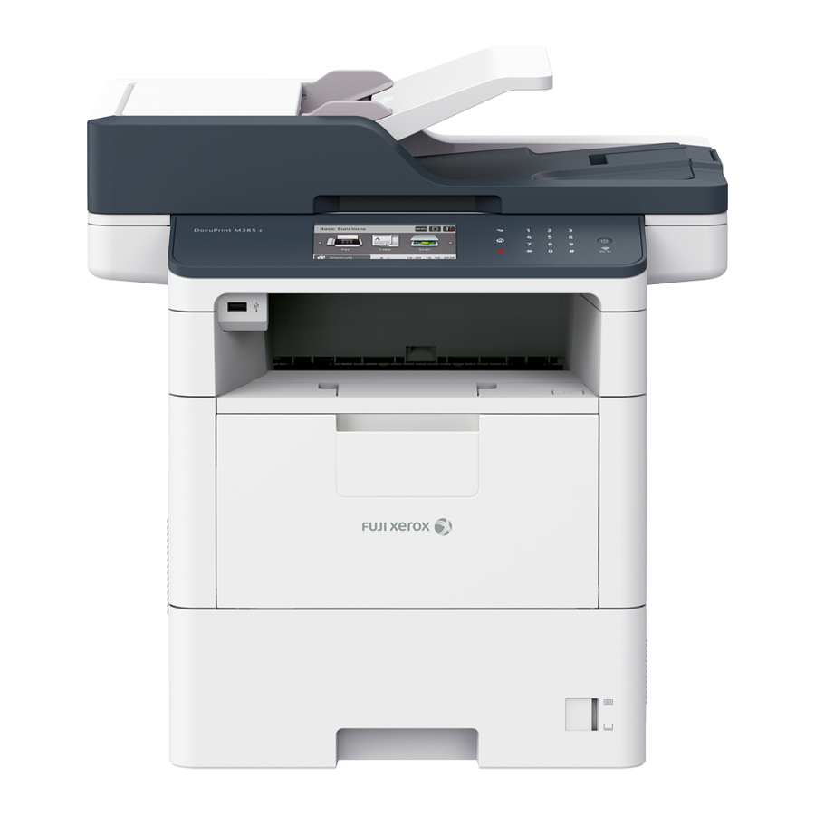 Fuji Xerox DocuPrint M385 z User Manual