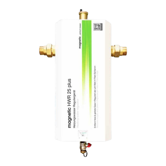 Magnetic HWR plus Instructions For Use Manual