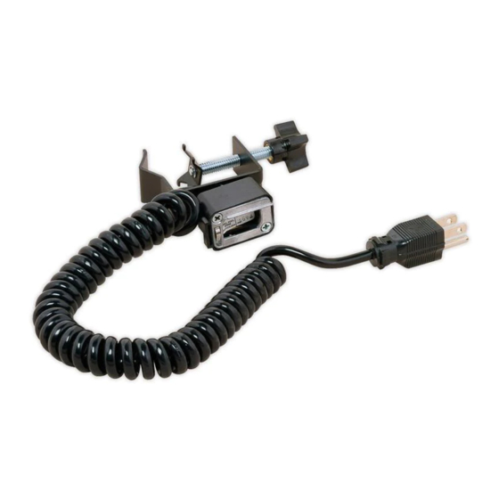 Lightolier COIL CORD CLAMP-ON MONOPOINT Instructions