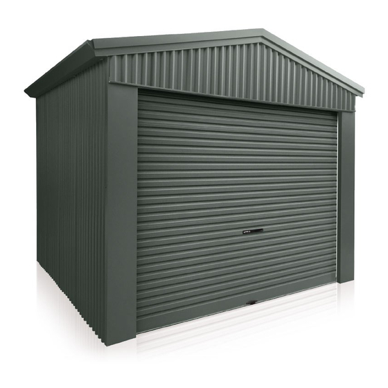 Stratco Single Roller Door Installation Manual