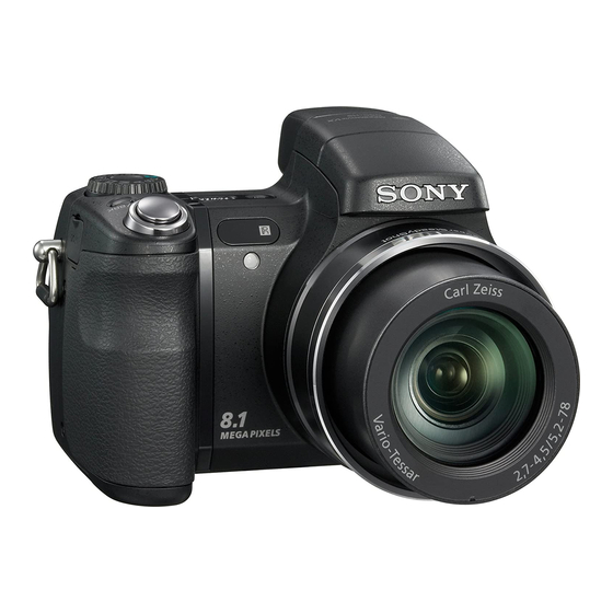 Sony Cyber-shot DSC-H9 Handbook